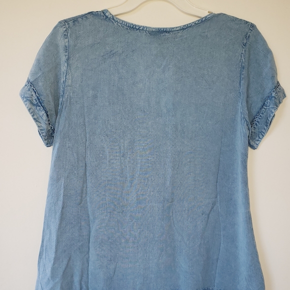 Stillwater Supply Co. Blue Lace Top Western Style NWT - Picture 5 of 6